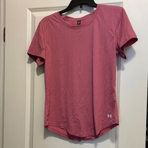 Under Armour Women's Dusty Rose Short Sleeve Performance Tee
